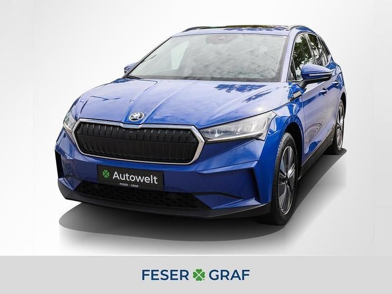 Energyblau Gebraucht 2021 Skoda Enyaq iV Loft SUV | 25.440 € (Guter Preis) - Bild 1/4