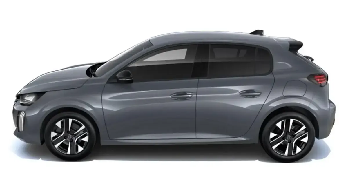 Neu Peugeot 208 Allure 101 PS (74 kW) 2025 Artense silber metallic Kleinwagen