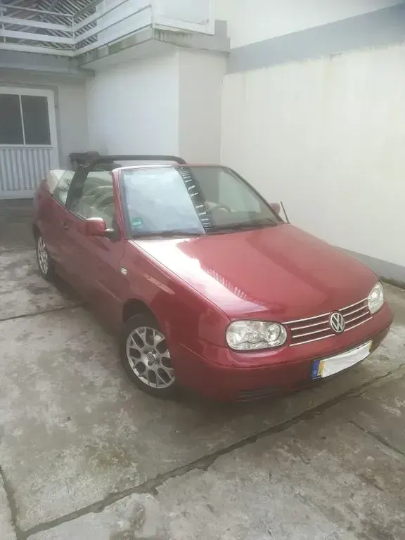 Gebraucht VW Golf Comfortline 90 PS (66 kW) 2001 Rot Cabrio