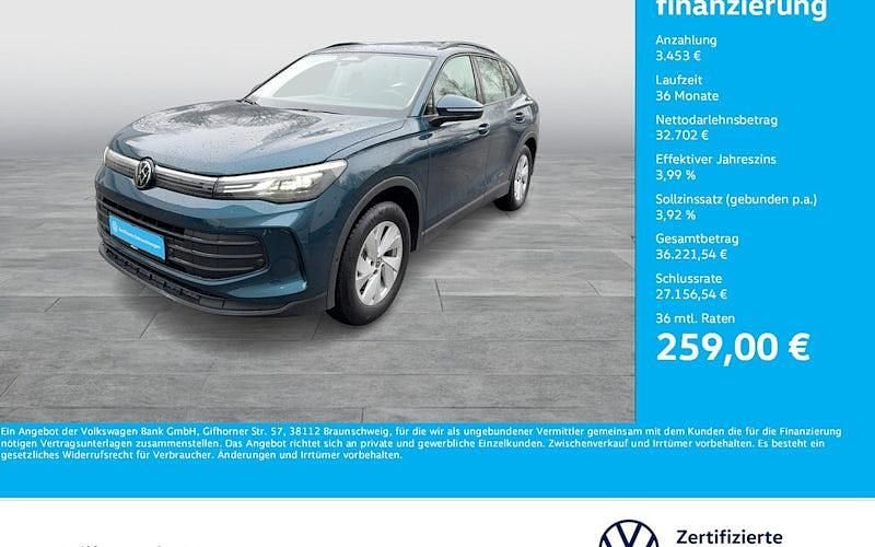 Gebraucht VW Tiguan 150 PS (110 kW) 2025 Blau SUV
