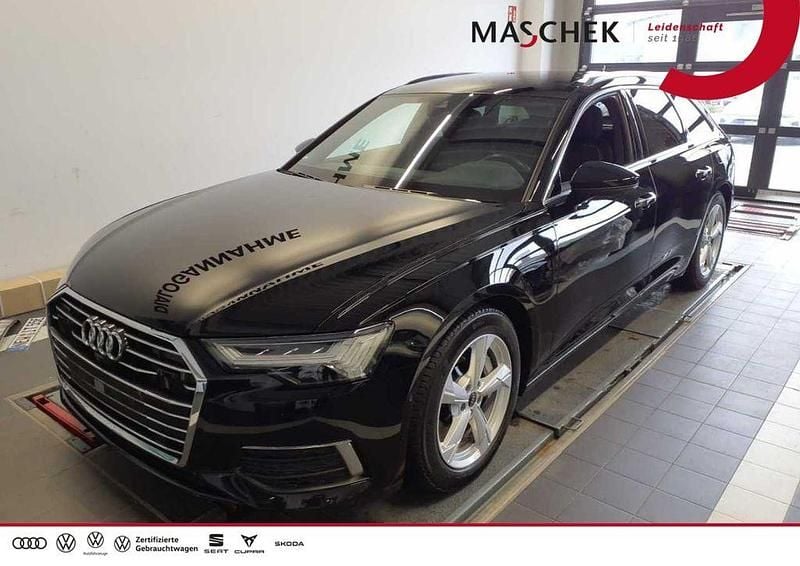 Brillantschwarz Gebraucht 2022 Audi A6 Ambiente Kombi | 32.440 € (Guter Preis) - Bild 1/4