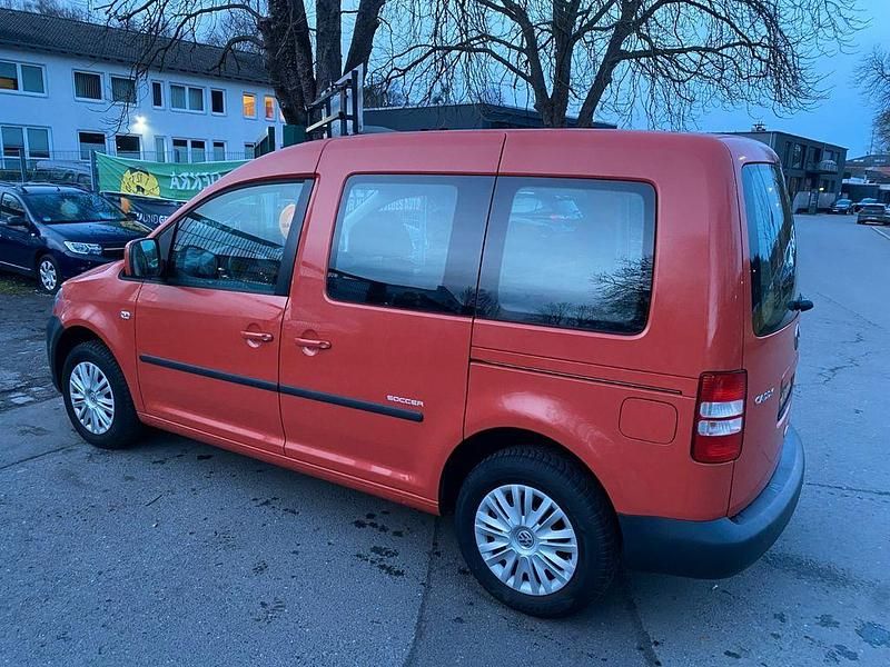 Gebraucht VW Caddy Trendline 86 PS (63 kW) 2014 Sundown orange Van / Kleinbus