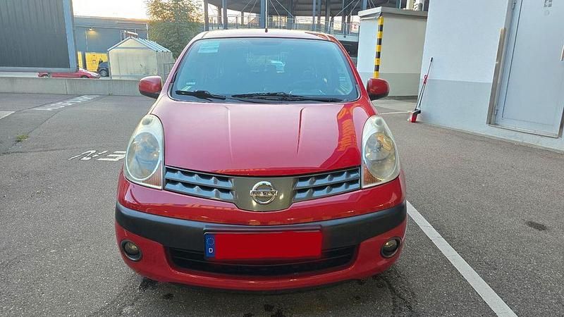 Second-hand Nissan Note Acenta 88 CP (64 kW) 2006 Roșu Hatchback