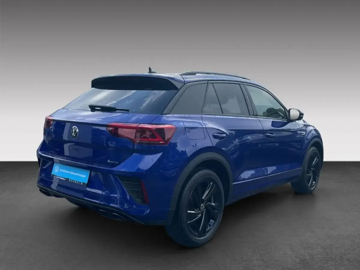 Gebraucht VW T-Roc IQ Drive 190 PS (139 kW) 2024 Blau SUV