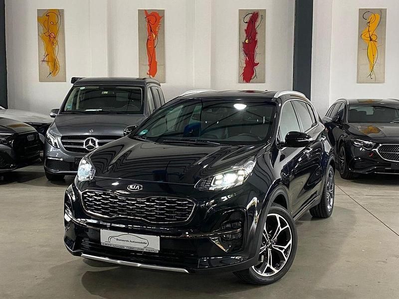 Zilianschwarz metallic Gebraucht 2021 Kia Sportage 3 SUV | 24.880 € (Guter Preis) - Bild 1/4