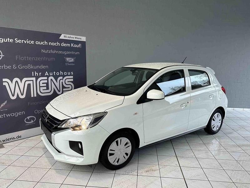 Gebraucht Mitsubishi Space Star 71 PS (52 kW) 2021 Islandweiss (metallic) Kleinwagen