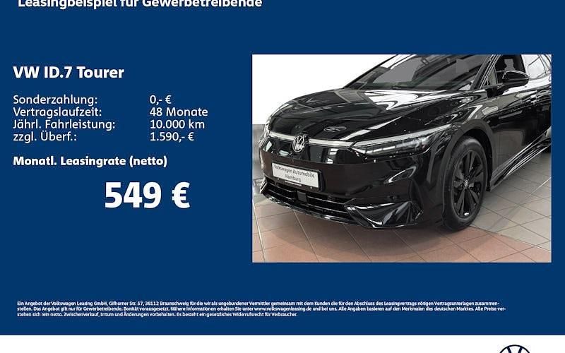 Neu VW ID.7 Pro 210 kW (286 PS) 2026 Schwarz Kombi