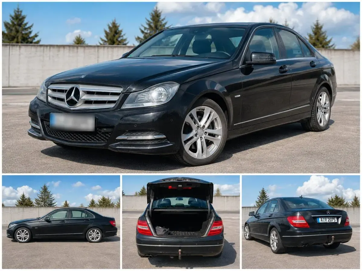 Gebraucht Mercedes C180 Avantgarde 156 PS (114 kW) 2011 Schwarz Limousine