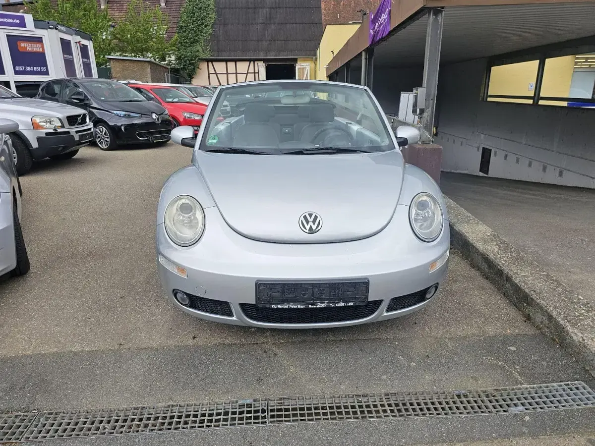 Używany VW New Beetle Cabriolet 102 KM (75 kW) 2007 Srebrny Kabriolet