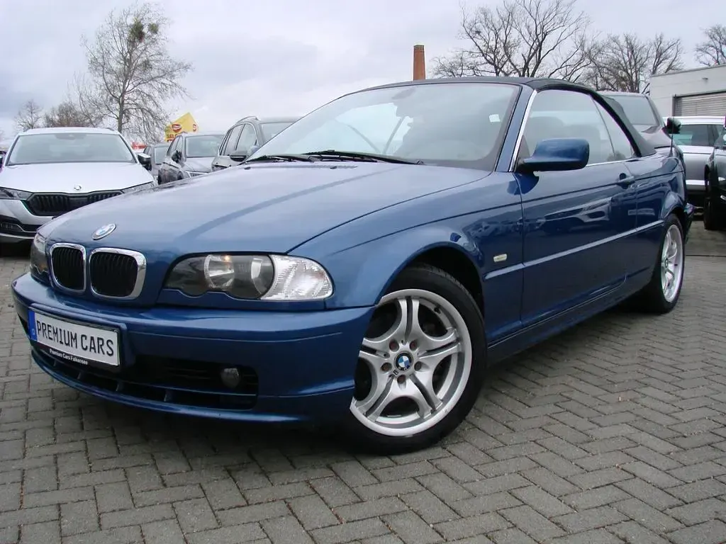 Gebraucht BMW 323 Cabriolet 170 PS (125 kW) 2000 Tobasblau metallic (metallic) Cabrio