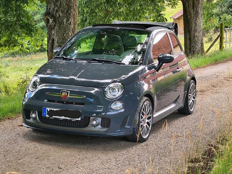 Grau Gebraucht 2015 Fiat 500C Abarth Cabrio | 15.000 € - Bild 1/4