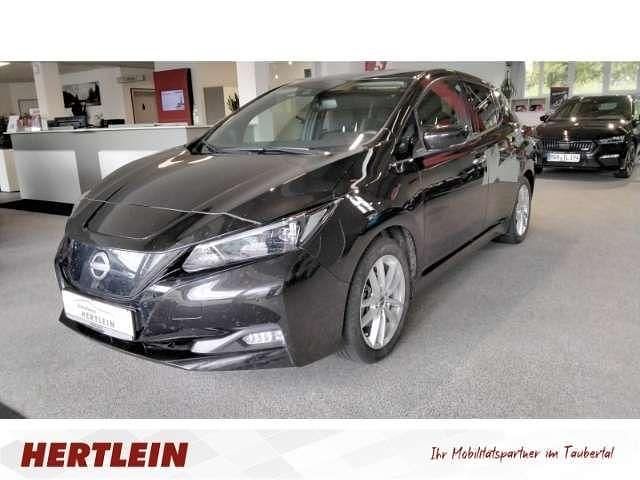 Enigma black (metallic) Gebraucht 2022 Nissan Leaf N-Connecta Kleinwagen | 17.990 € (Teuer) - Bild 1/4
