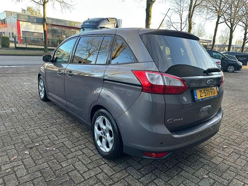 Gebraucht Ford Grand C-Max Titanium 125 PS (91 kW) 2014 Grau Van / Kleinbus