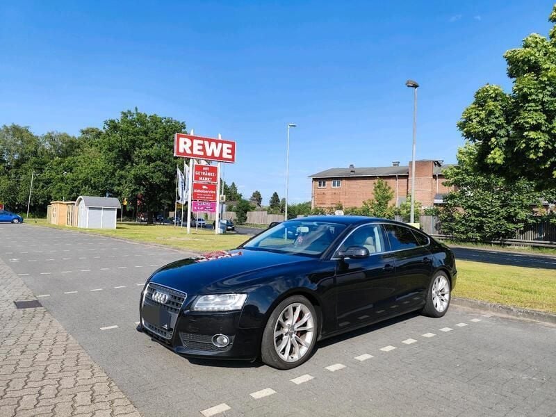 Schwarz Gebraucht 2009 Audi A5 Sportback Limousine | 10.000 € (Fairer Preis) - Bild 1/4