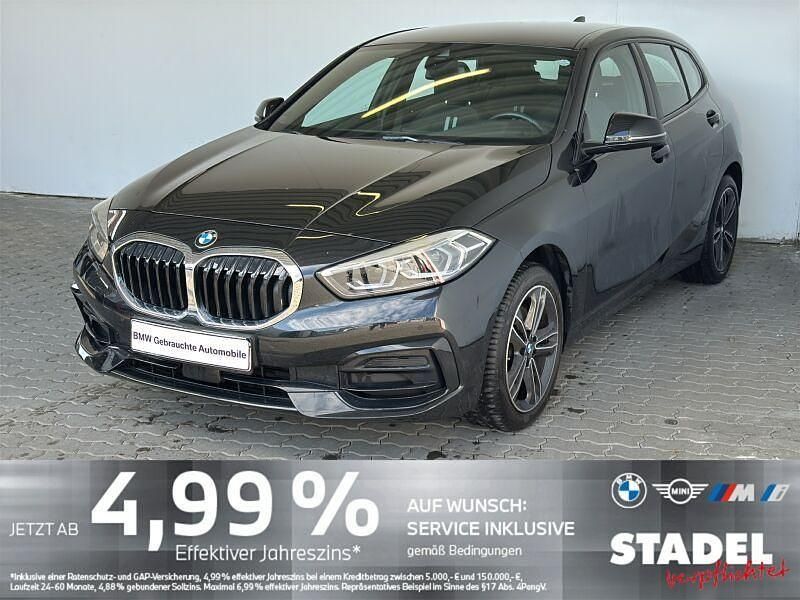 Black sapphire metallic Gebraucht 2024 BMW 118 Sport Line Kleinwagen | 25.380 € (Guter Preis) - Bild 1/4