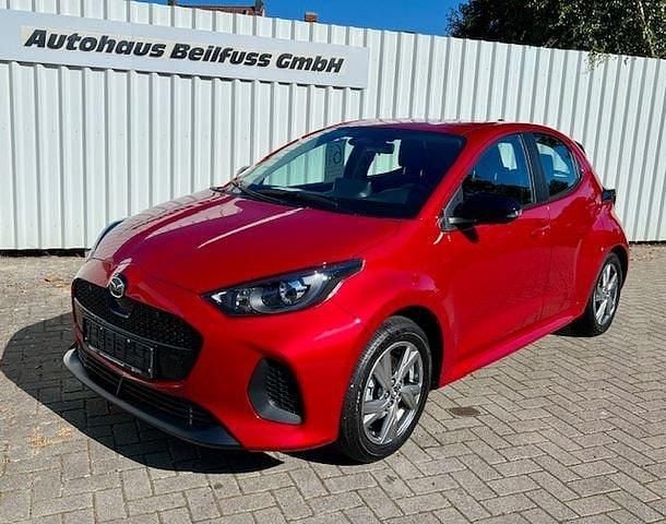 Neu Mazda 2 Exclusive-Line 116 PS (85 kW) 2025 Rot Limousine