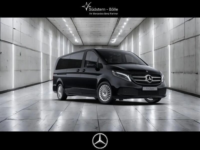 Schwarz Gebraucht 2023 Mercedes V300 Edition Van / Kleinbus | 59.390 € (Fairer Preis) - Bild 1/2