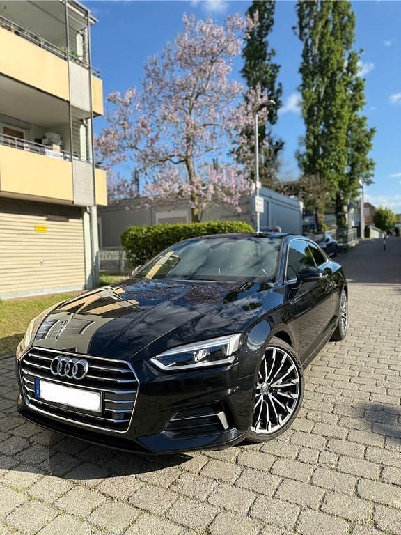 Schwarz Gebraucht 2018 Audi A5 S-Line Coupé | 19.900 € (Superpreis) - Bild 1/4