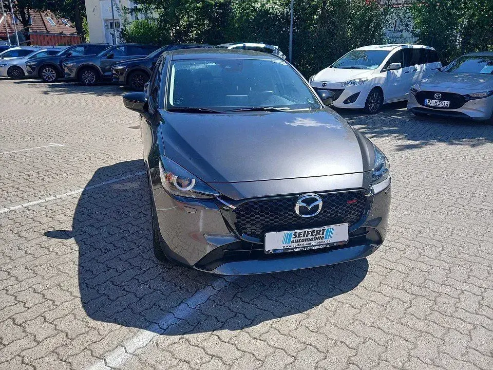 Gebraucht Mazda 2 90 PS (66 kW) 2023 Machine gray Kleinwagen