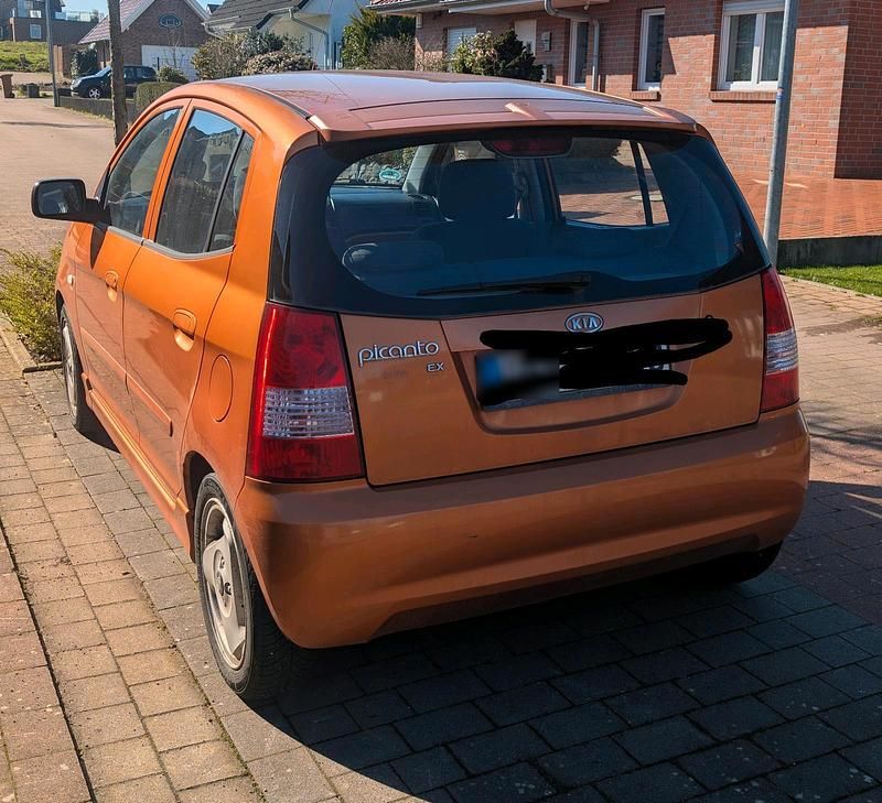 Gebraucht Kia Picanto 65 PS (47 kW) 2004 Orange Kleinwagen