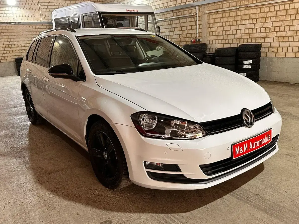 Gebraucht VW Golf VII 122 PS (89 kW) 2014 Weiß Kombi