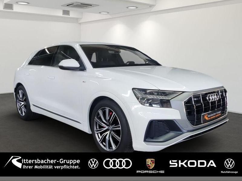 Weiß Gebraucht 2018 Audi Q8 S-Line SUV | 49.990 € (Etwas zu teuer) - Bild 1/4