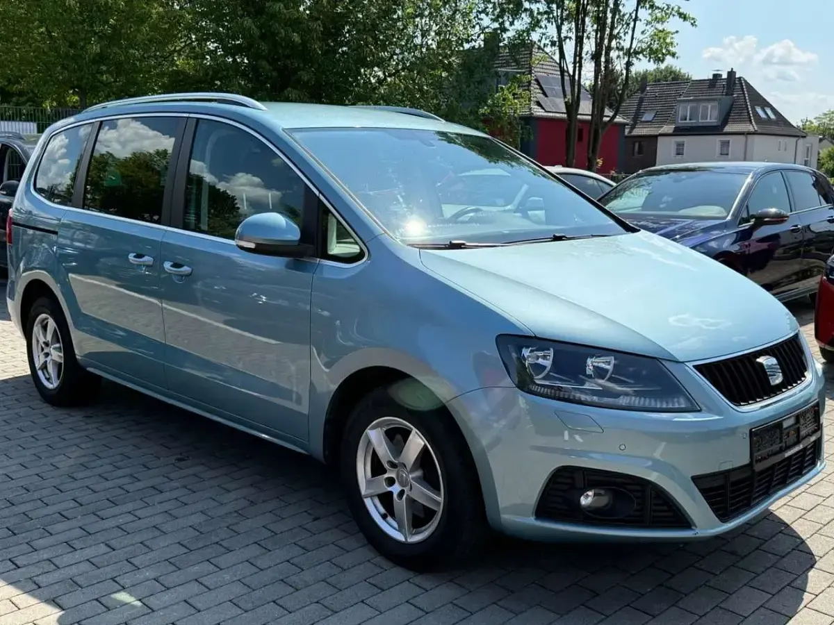 Używany Seat Alhambra Style 140 KM (102 kW) 2012 Niebieski Minivan