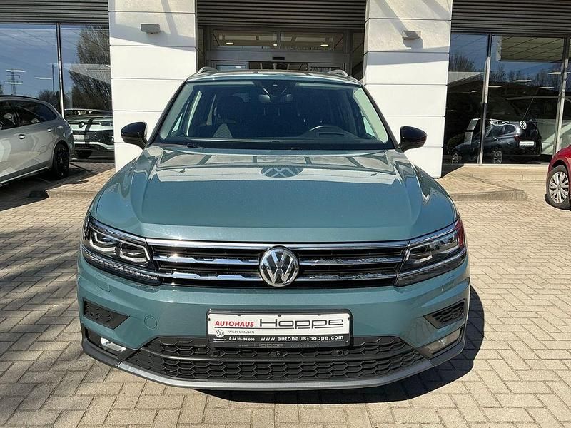 Gebraucht VW Tiguan Allspace IQ Drive 190 PS (139 kW) 2019 Blau SUV