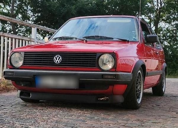 Rot Gebraucht 1991 VW Golf II Limousine | 3.000 € - Bild 1/4