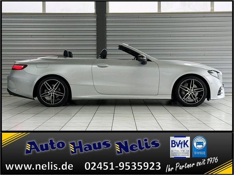 Gebraucht Mercedes E200 AMG line 184 PS (135 kW) 2018 Silber Cabrio