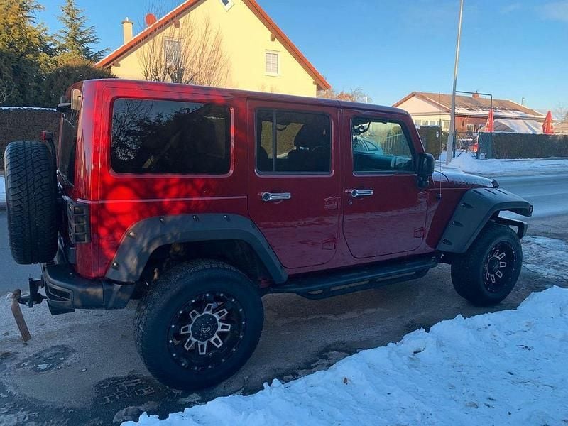 Gebraucht Jeep Wrangler Rubicon 284 PS (208 kW) 2012 Rot SUV