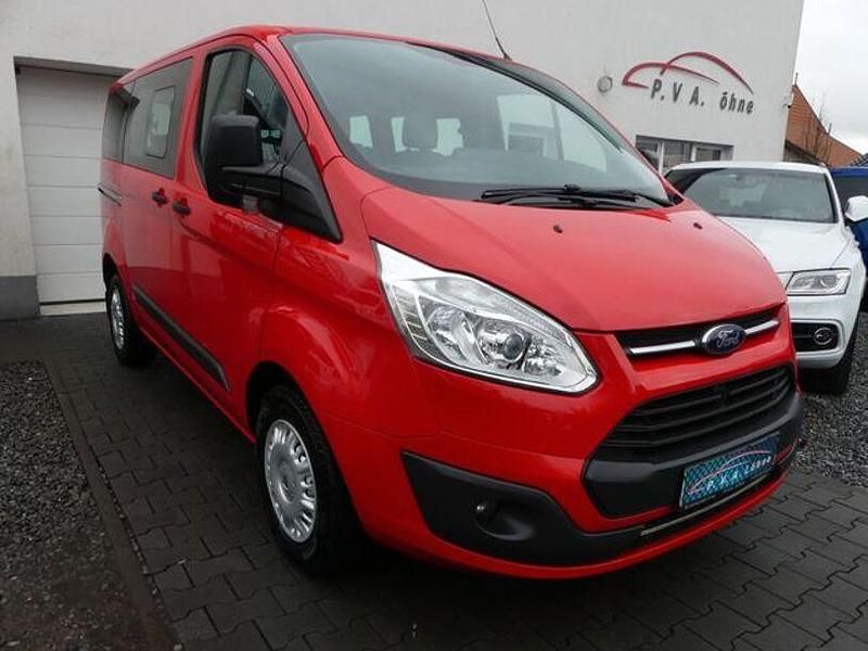 Gebraucht Ford Transit Custom Trend 105 PS (77 kW) 2016 Rot Van / Kleinbus