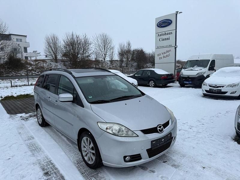 Gebraucht Mazda 5 Exclusive 116 PS (85 kW) 2007 Silber Van / Kleinbus