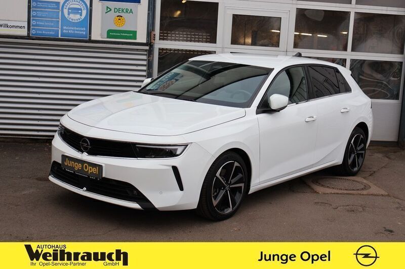 Arktis weiss Gebraucht 2022 Opel Astra Elegance Limousine | 21.995 € (Fairer Preis) - Bild 1/4