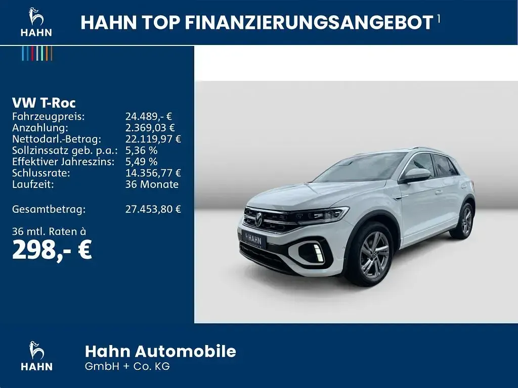 Gebraucht VW T-Roc Beats 150 PS (110 kW) 2022 Pure white SUV