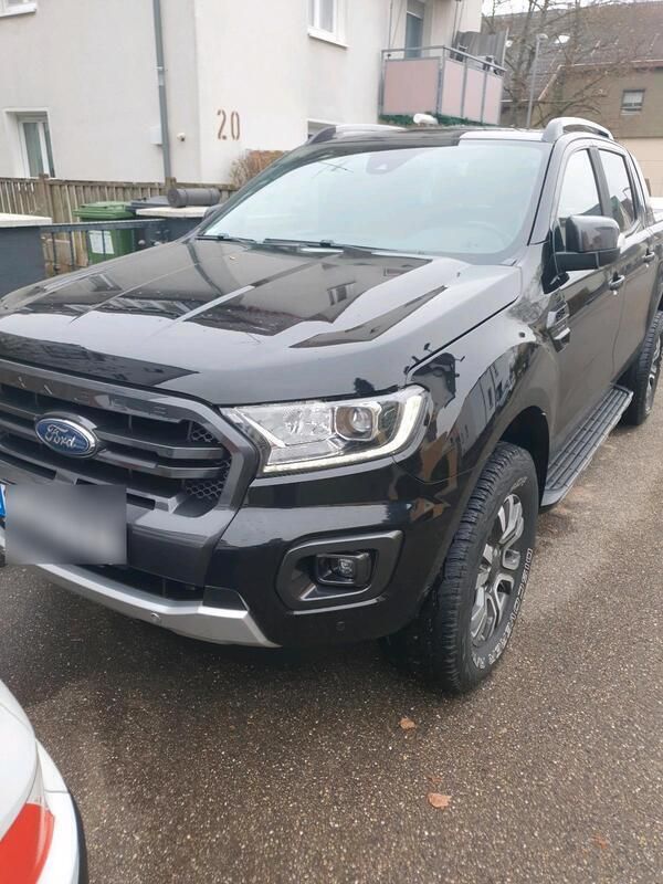 Schwarz Gebraucht 2022 Ford Ranger Wildtrack Abholung | 36.999 € (Superpreis) - Bild 1/4