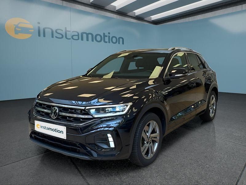 Schwarz Gebraucht 2022 VW T-Roc SUV | 30.099 € (Fairer Preis) - Bild 1/4