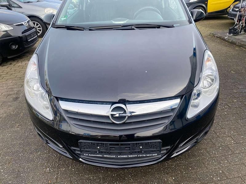 Gebraucht Opel Corsa Edition 60 PS (44 kW) 2007 Schwarz Kleinwagen