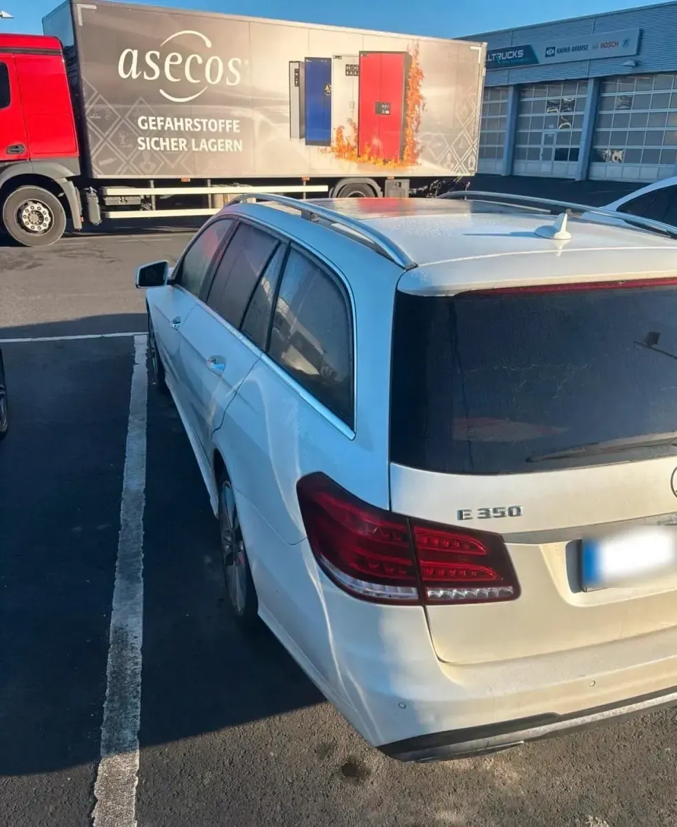 Gebraucht Mercedes E350 AMG line 258 PS (189 kW) 2014 Weiß Kombi