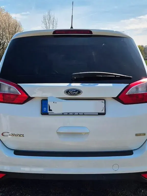Gebraucht Ford Grand C-Max SYNC Edition 125 PS (91 kW) 2013 Weiß Van / Kleinbus