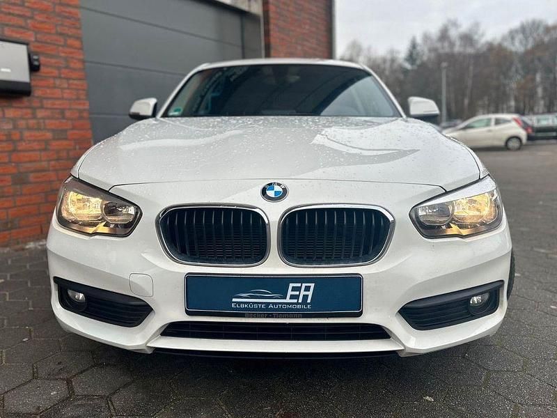 Gebraucht BMW 116 Advantage 109 PS (80 kW) 2015 Weiß Kleinwagen