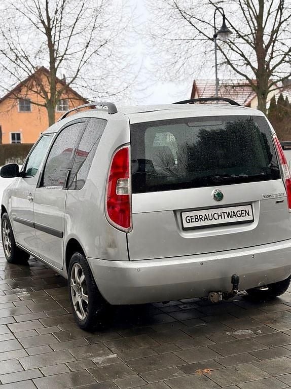 Gebraucht Skoda Roomster Comfort 105 PS (77 kW) 2006 Silber Van / Kleinbus