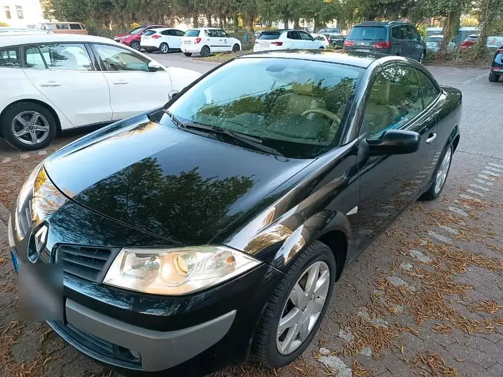 Gebraucht Renault Mégane Cabriolet Dynamique 135 PS (99 kW) 2007 Schwarz Cabrio