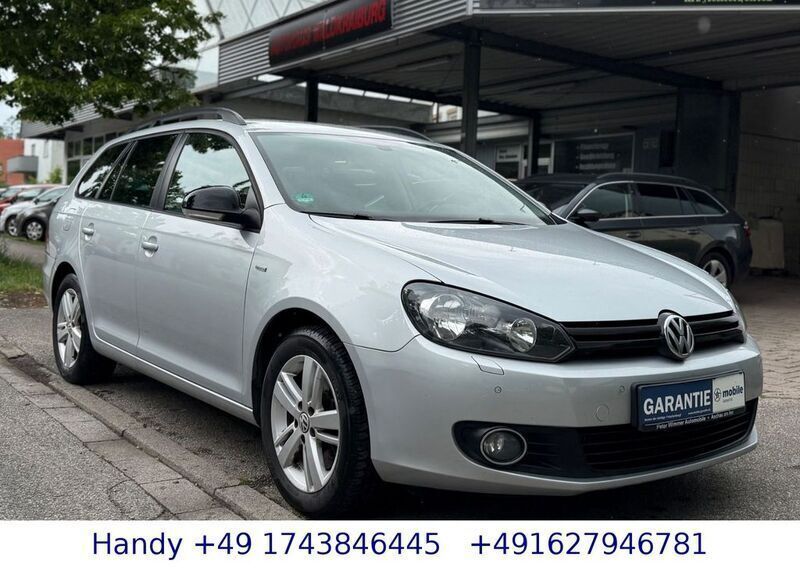 Silber Gebraucht 2012 VW Golf VI Match Kombi | 6.990 € (Fairer Preis) - Bild 1/4
