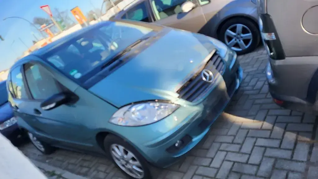 Brugt Mercedes A150 95 HK (69 kW) 2004 Blå Hatchback
