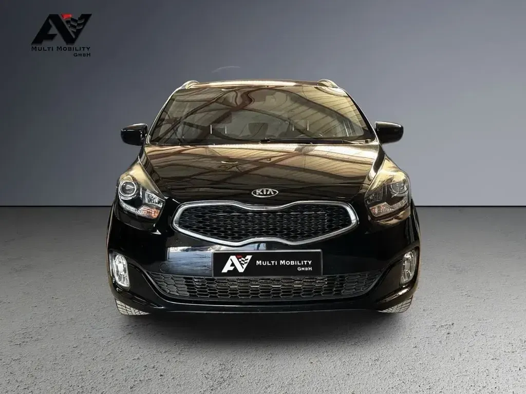 Gebraucht Kia Carens Edition 7 135 PS (99 kW) 2013 Schwarz Van / Kleinbus