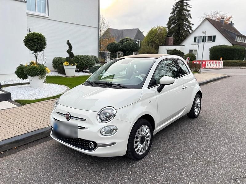 Weiß Gebraucht 2018 Fiat 500C Cabrio | 11.390 € (Guter Preis) - Bild 1/4