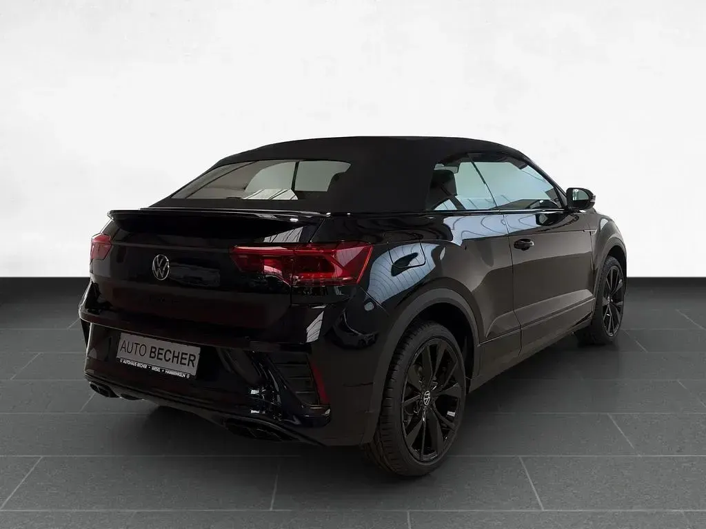 Neu VW T-Roc Cabriolet R-line 150 PS (110 kW) 2025 Schwarz Cabrio