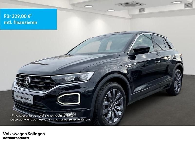 Schwarz Gebraucht 2021 VW T-Roc Sport SUV | 25.490 € (Fairer Preis) - Bild 1/4