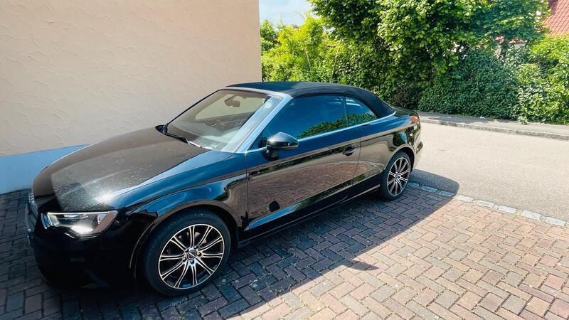 Schwarz Gebraucht 2016 Audi A3 Cabriolet Cabrio | 17.550 € (Guter Preis) - Bild 1/4